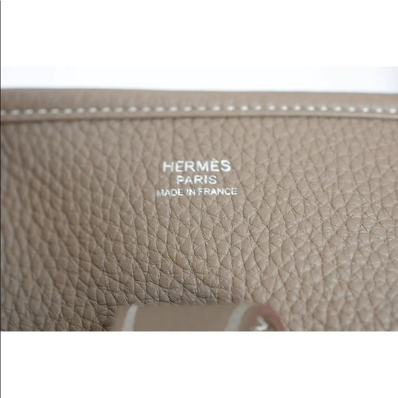 HERMÈS EVELYNE lll ETOUPE -ENTRUPY AUTHENTICATED - Picture 6 of 8